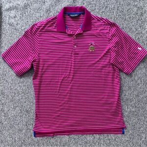 Polo Golf Ralph Lauren Men’s Polo 2013 Merion US Open Pink White SS Shirt